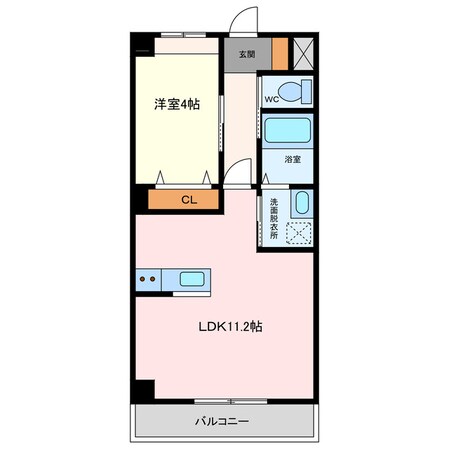 グランツ横須賀の物件間取画像